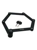 Uniek vouwslot 85 cm met sleutel en houder