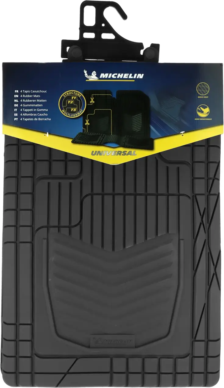 Universele Automatten rubber - 4 stuks