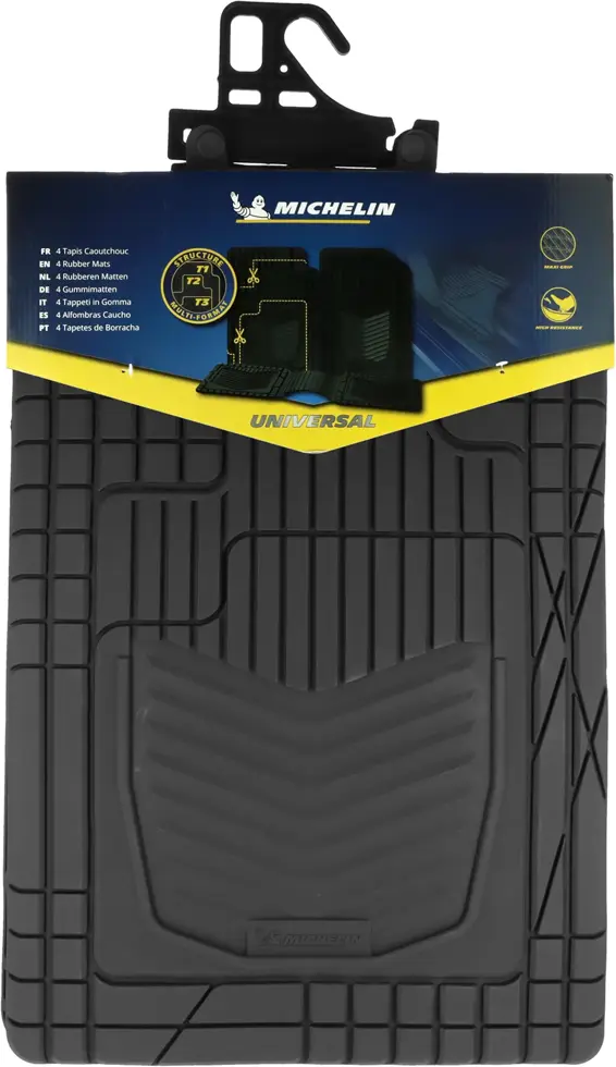 Universele Automatten rubber - 4 stuks