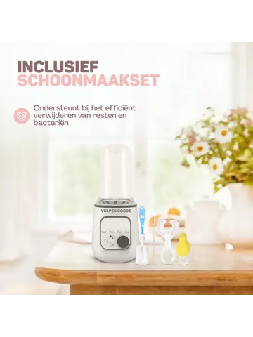 Flessenwarmer PRO 10in1 - Incl schoonmaakset