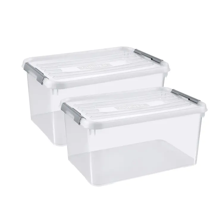 Curver Handy+ Opbergbox - 50L - 2 stuks