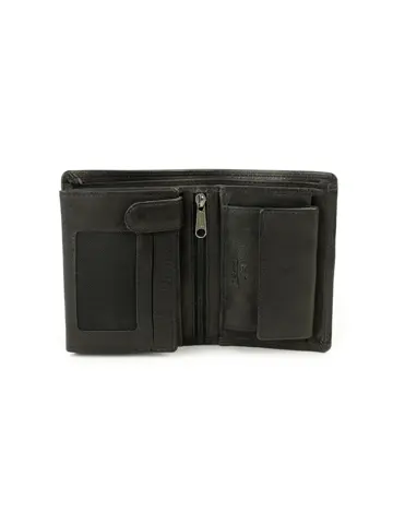 Aiden - Leren portemonnee - Billfold - Muntgeldvak