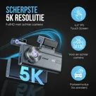 Nanocam M93 Pro 5K Touch Wifi GPS 64gb