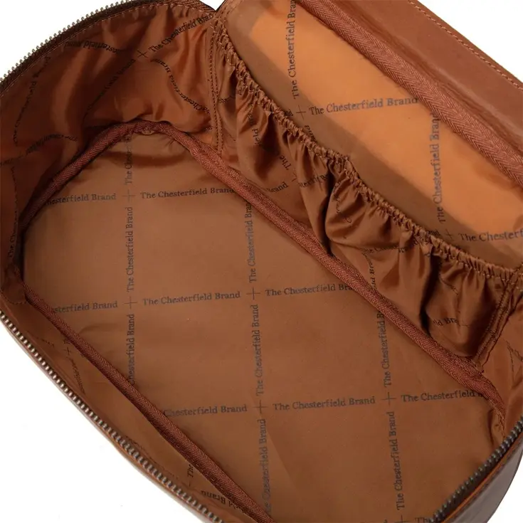 Chesterfield - Limone - Leren toilettas