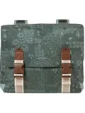 Basil fietstas dubbel Boheme forest green 35L