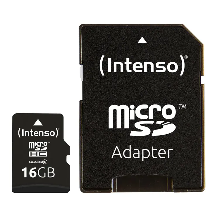 Micro SDHC kaart - class 10 - 16GB