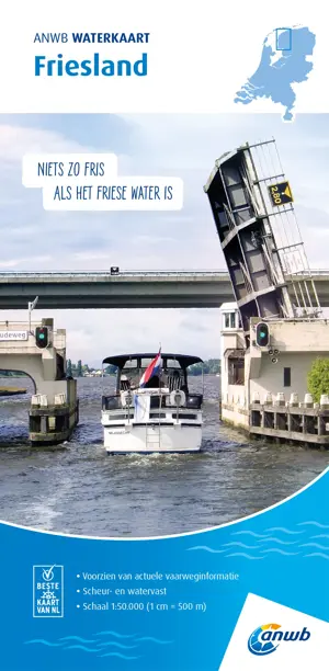 ANWB Waterkaart Friesland