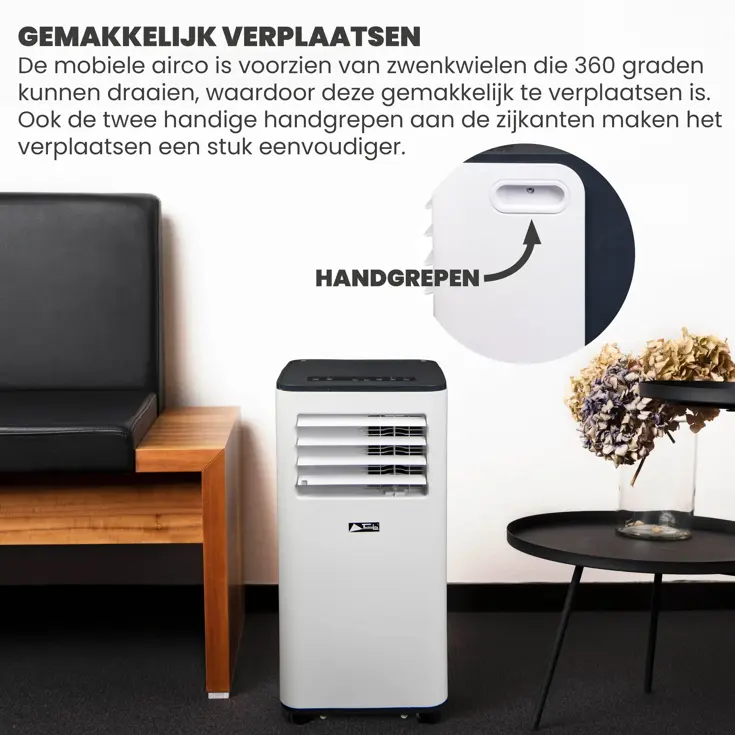 Technolife Mobiele Airco - 7000BTU