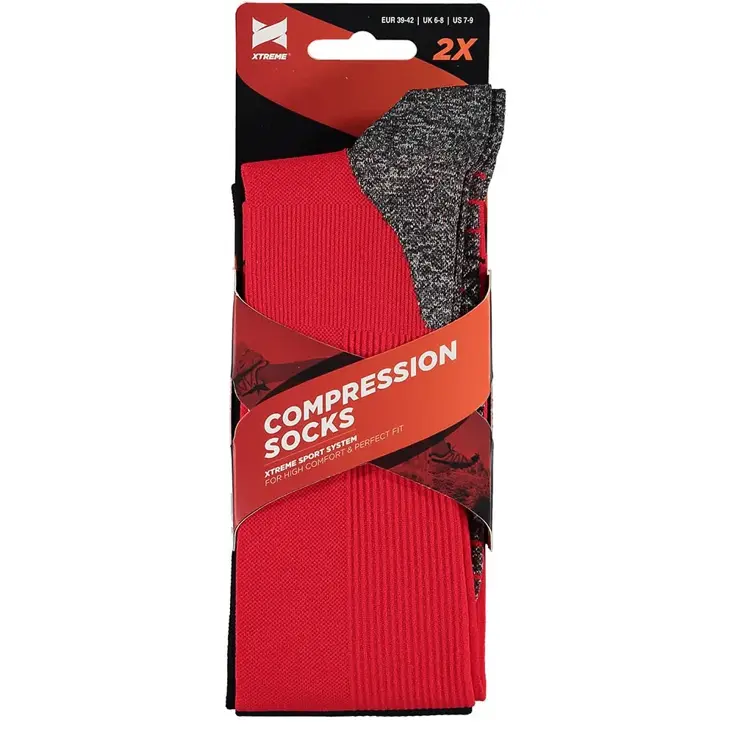 2 paar - Compressie Sokken Hardlopen