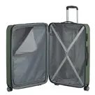 Travelite 4 wiel trolley l expandable Groen