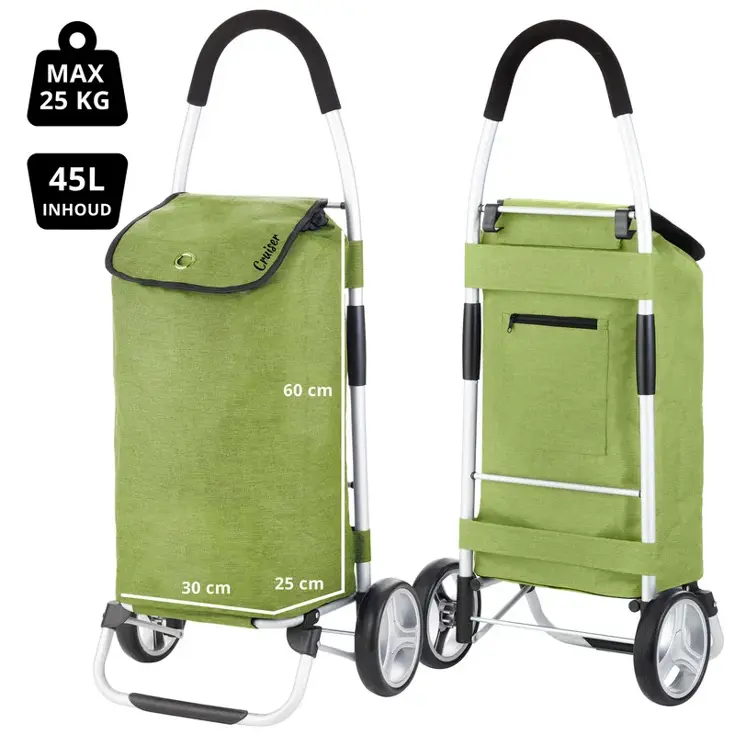 Foldable Boodschappenwagen 45 liter