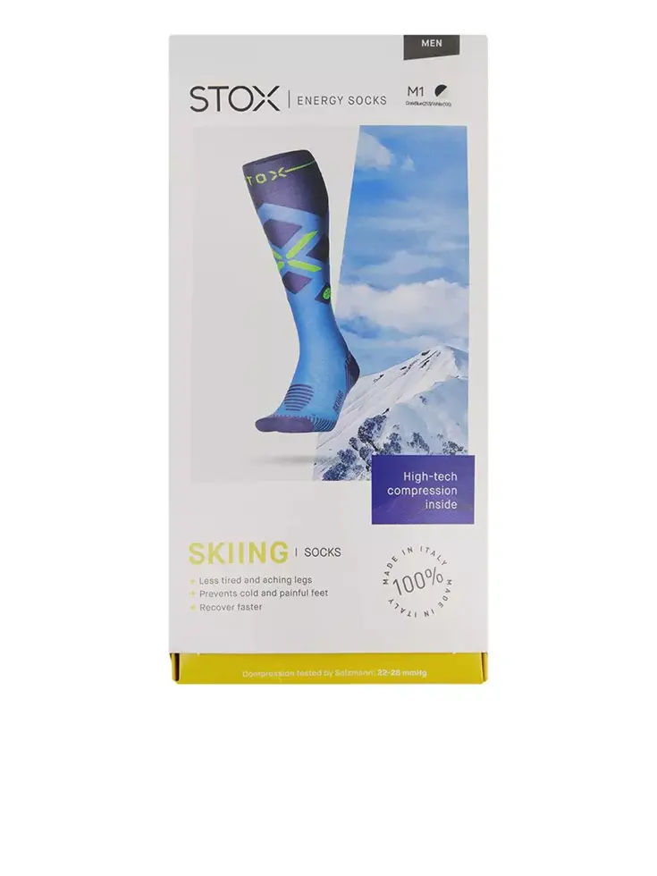 Ski compressiesokken heren - STOX