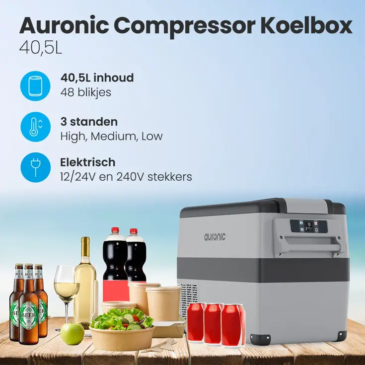 Auronic Compressor Koelbox - 40.5L