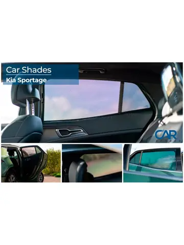 Kia Sportage (NQ5) 5 deurs 2021 - Zonneschermen achterportieren - Car Shades