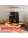 Airfryer – 6L – Zwart