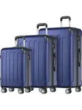 Kofferset – 3 Delig – 38L – Donkerblauw