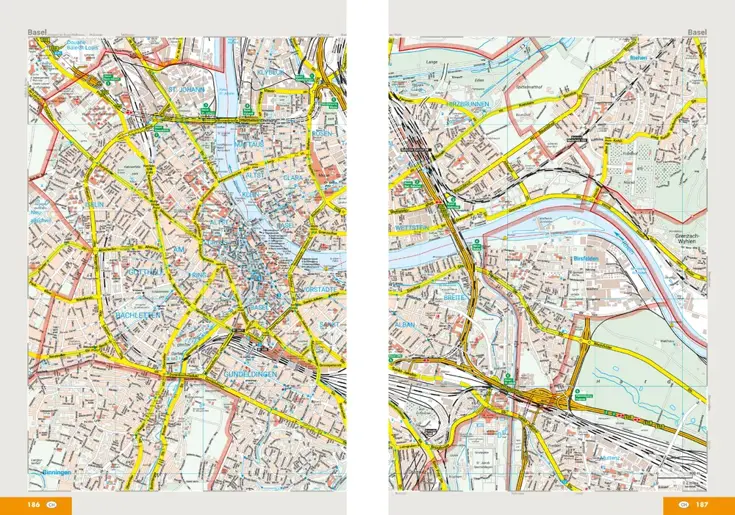 Wegenatlas Alpen - Noord Italië