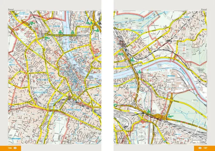 Wegenatlas Alpen - Noord Italië