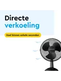 Tafelventilator 30 cm - 3 snelheden - 40 Watt