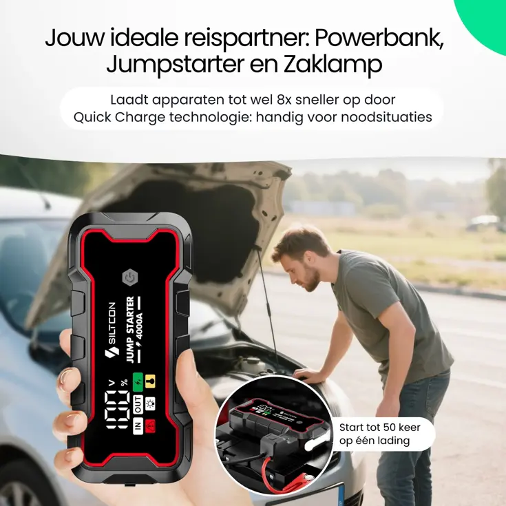 Jumpstarter - 4000A - 24.000mAh
