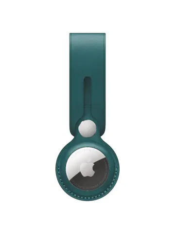 Leather Loop AirTag-sleutelhanger