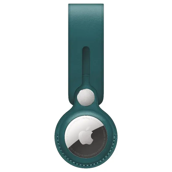 Apple Leather Loop AirTag-sleutelhanger