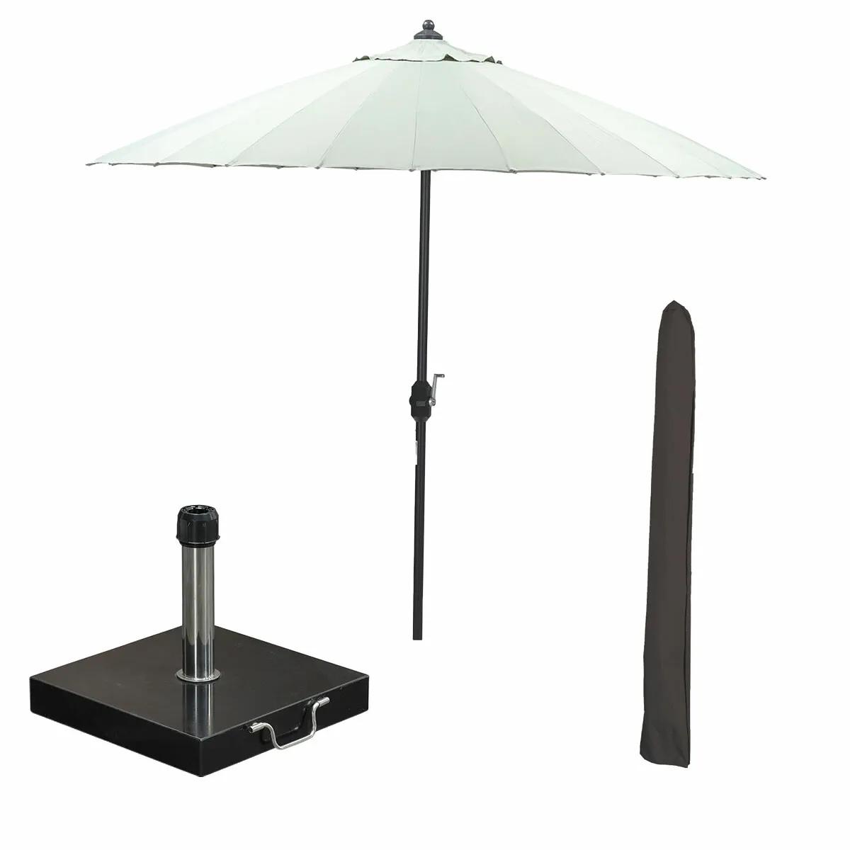 Garden Impressions Manilla Stokparasol   Olijf Groen