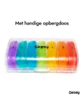 GEASY Pillendoos 7 Dagen – 2 Vakken