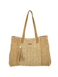 Capri - Strandtas met rits - Riet
