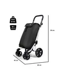 Boodschappenwagen 4 Wiel 48 liter