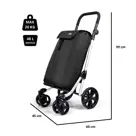 Boodschappenwagen 4 Wiel 48 liter