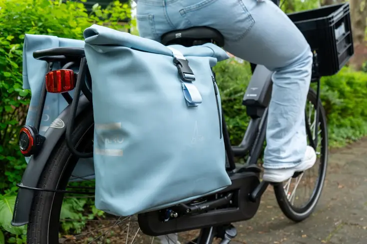 Voltano Dubbele Fietstas Rolltop E-bike Pro