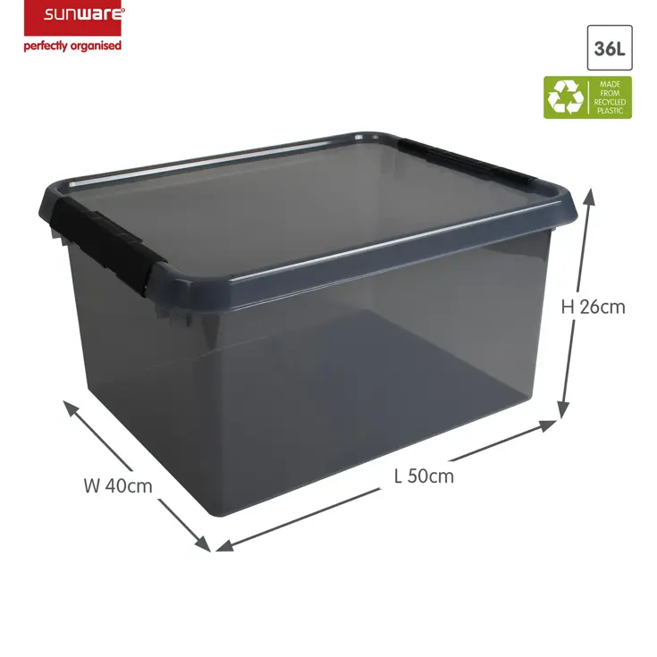 Comfort line - Opbergbox - 36L - 3-dlg