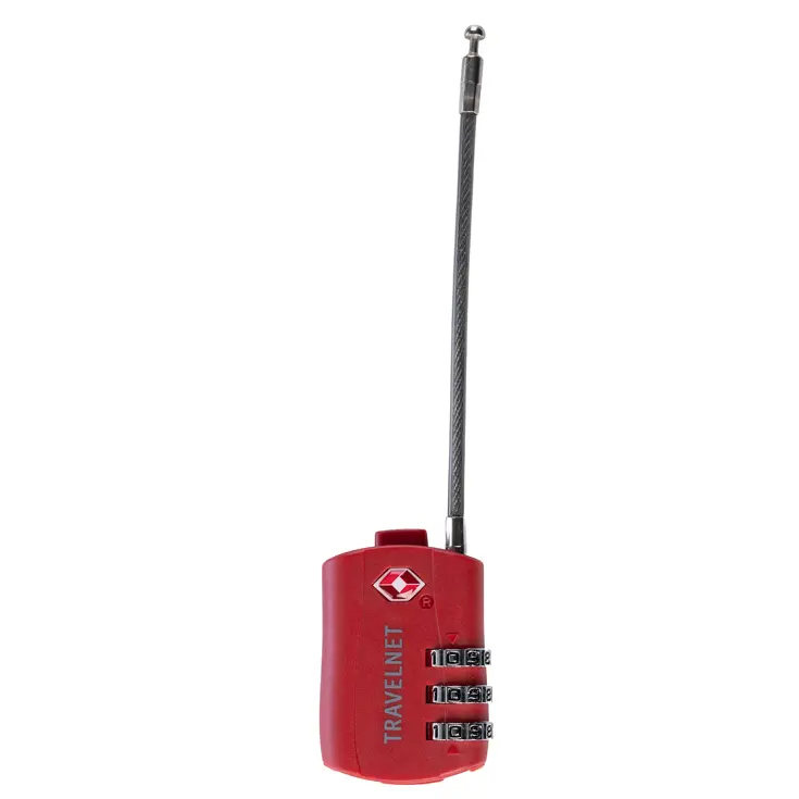 Travelnet TSA Reisslot met Cijfercode Set van 4