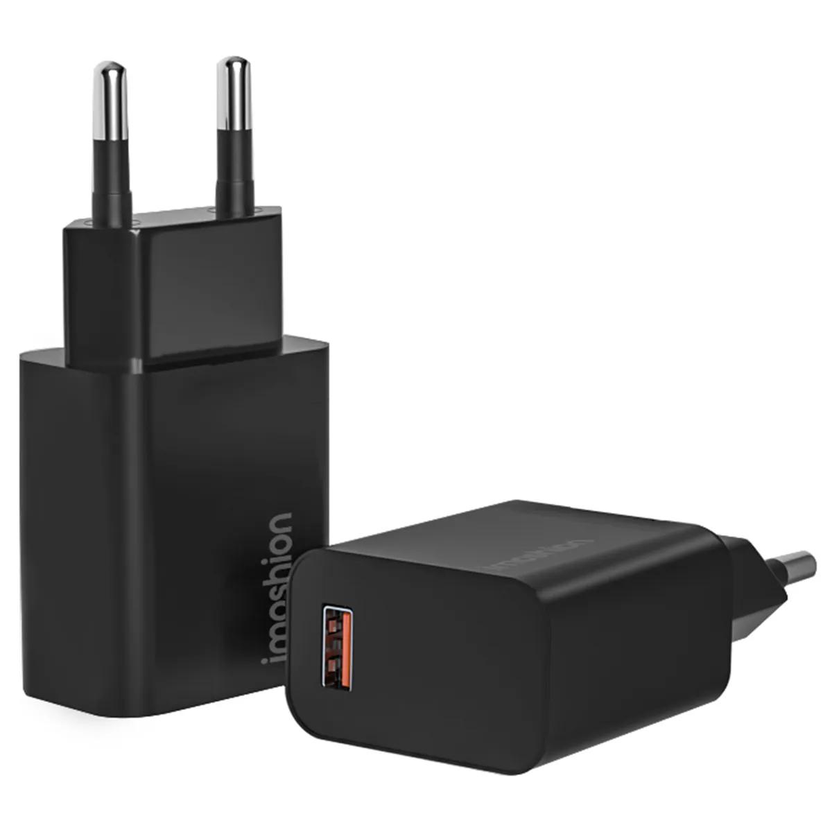 Imoshion  18W Wall Charger USB-A  Zwart  Zwart main product image