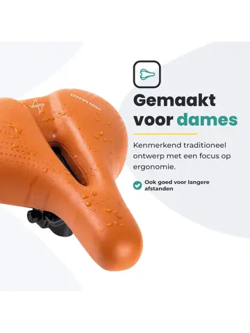 Voltano Dames Fietszadel Uitsparing
