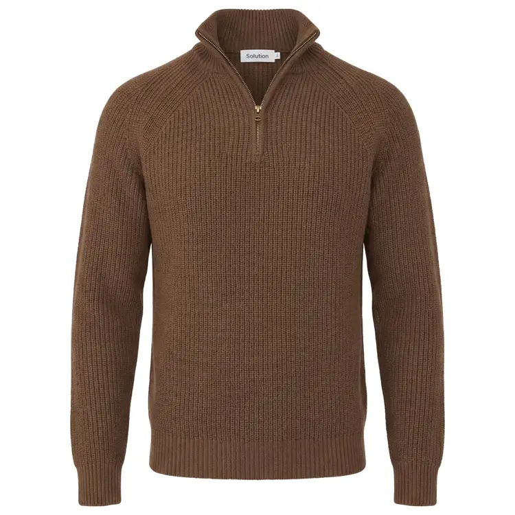 Heren Menthon Zip Pullover  Solution