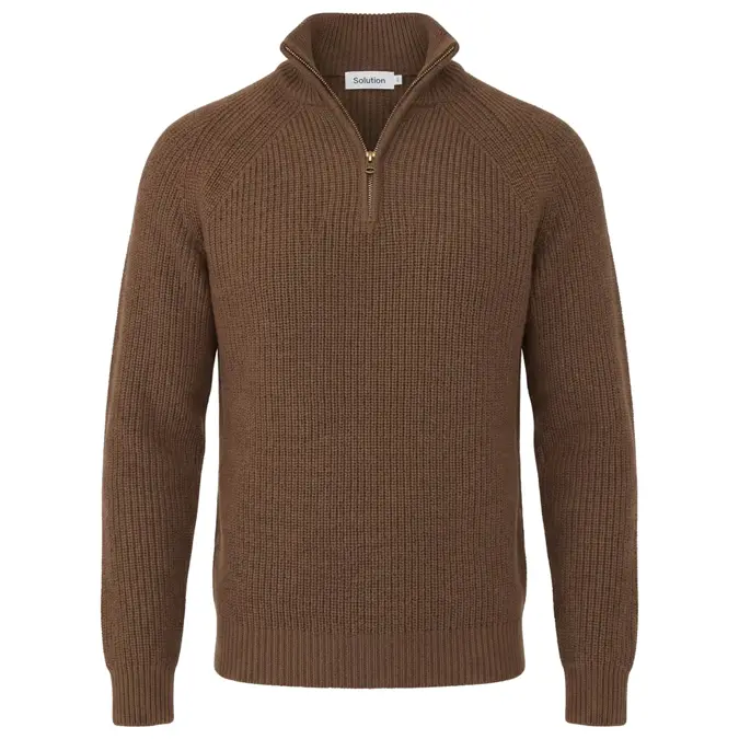 Heren Menthon Zip Pullover  Solution