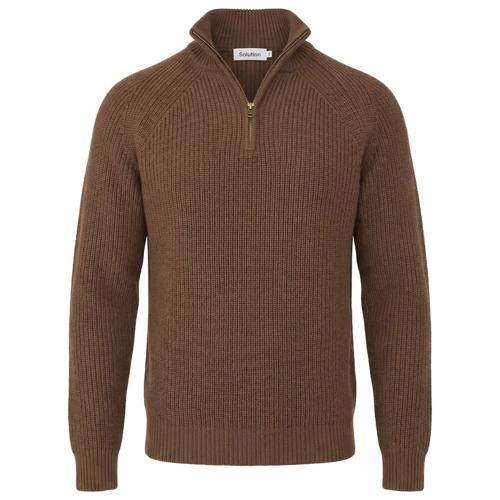 Heren Menthon Zip Pullover  Solution