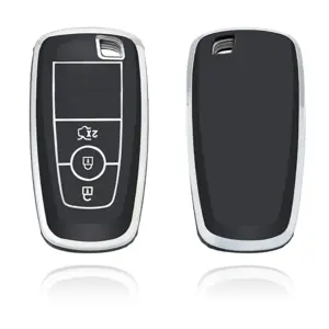 TPU Sleutelhoesje voor Ford zwart B3