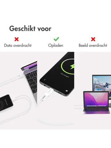 imoshion Lightning naar USB kabel 0,5 meter