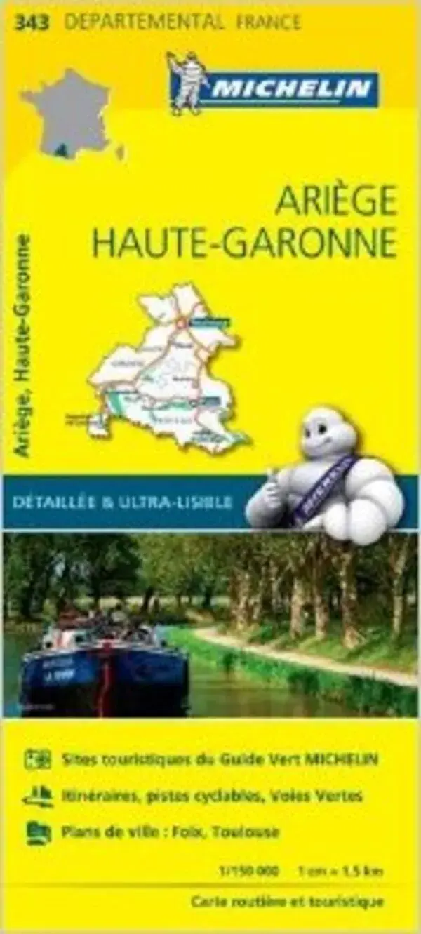Wegenkaart Local 343 Ariege