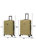 Kofferset 4 delige ABS 29 39 74 en 95L TSA-slot