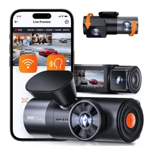 N5 2K QuadHD 4CH Wifi GPS 360 graden dashcam