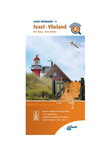 ANWB Fietskaart 5 - Texel en Vlieland