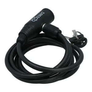 Compact en flexibel kabelslot 150cm met 2 sleutels