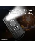 Solar Powerbank Zwart 10.000 mah