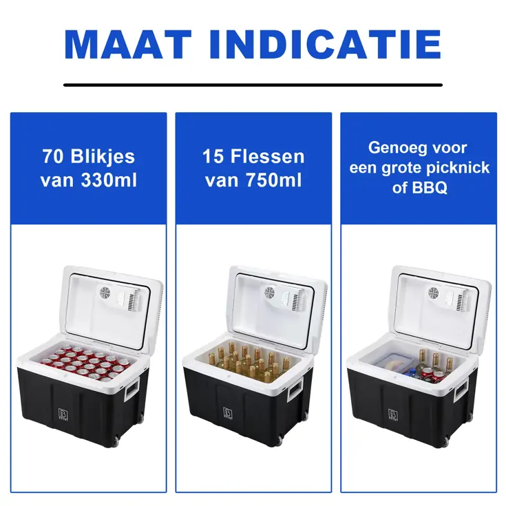 Elektrische Koelbox – 40L – 12V/230V