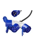 CEE 3-weg splitter 16A 150cm 3x2,5mm²
