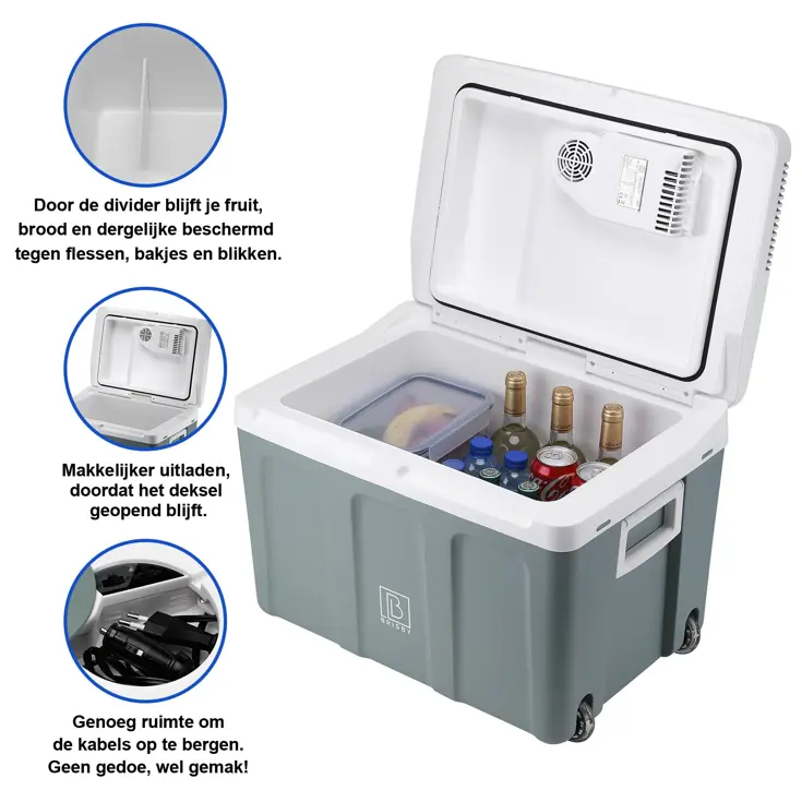 Elektrische Koelbox – 40L – 12V/230V